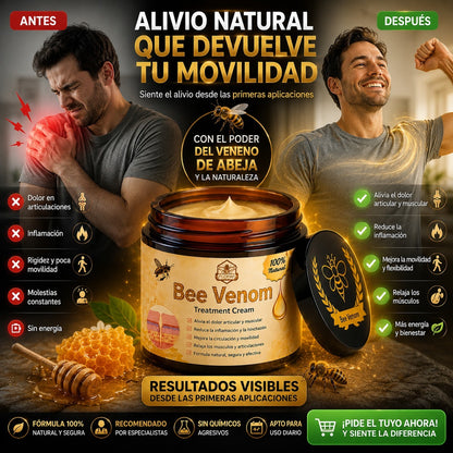 Bee Venom - Crema de abejas para aliviar el dolor articular